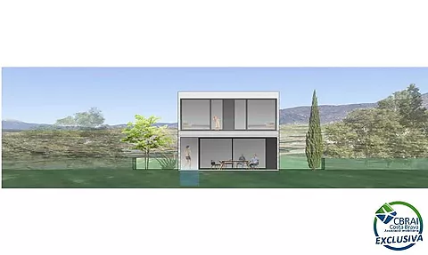 Project : Plot with a modern 3 bedrooms house